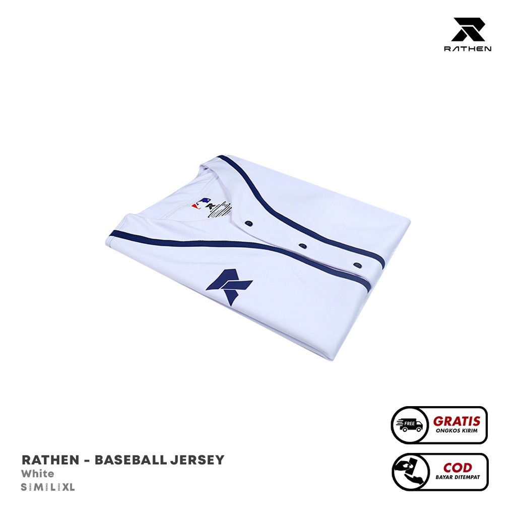 RATHEN - Baseball Jersey White