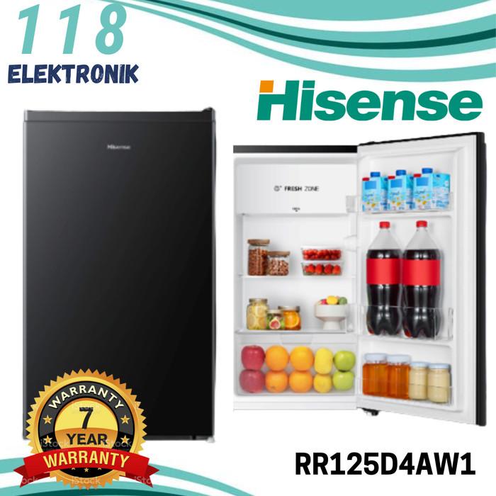 Kulkas 1 Pintu Hisense 91 Liter RR125D41BN