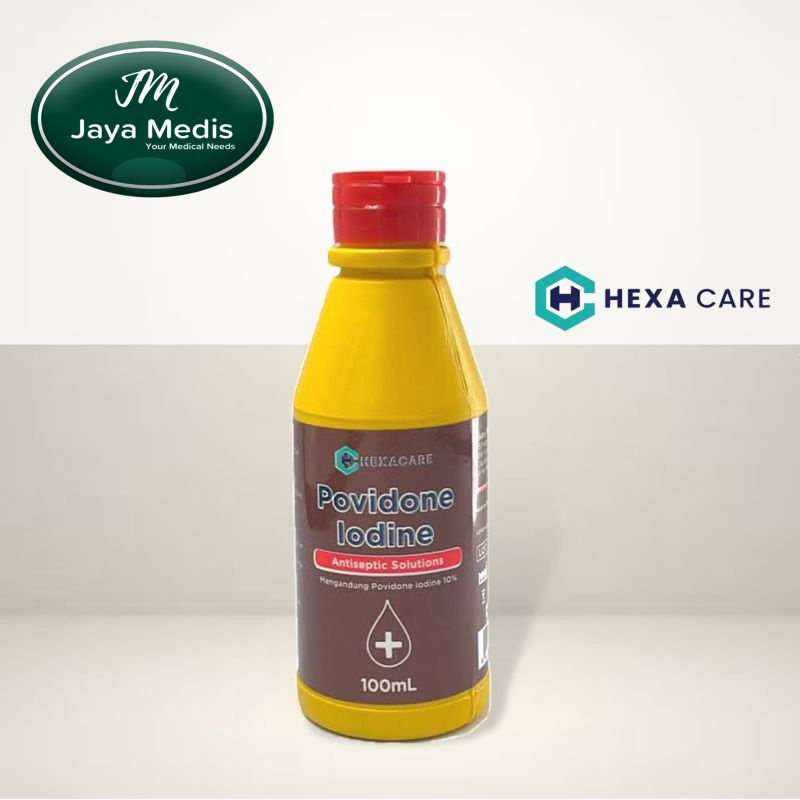 HEXA CARE POVIDONE IODINE 100 ML