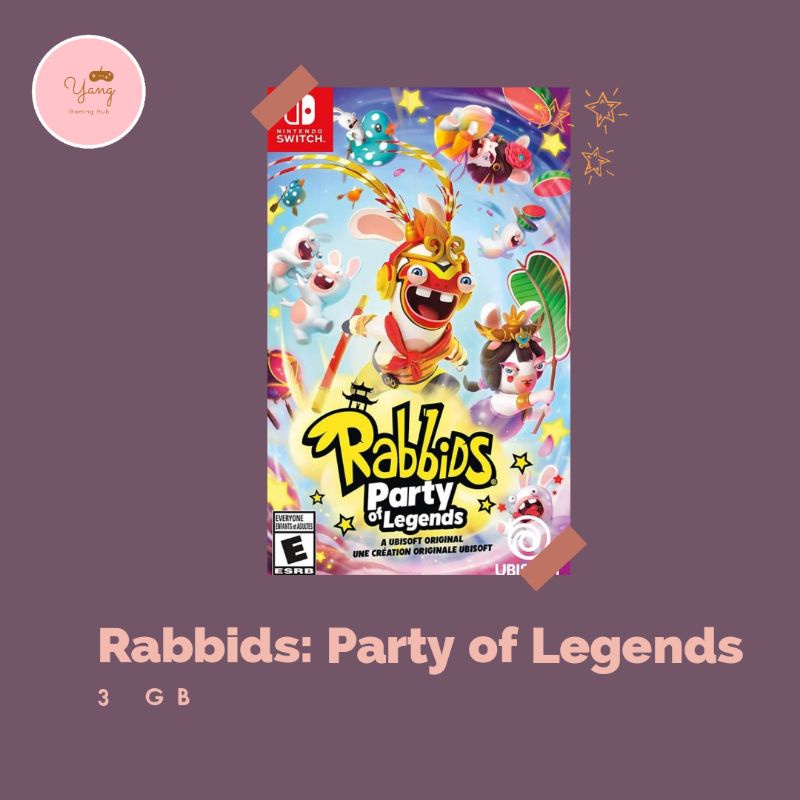 Rabbids Party of Legends Rabbid Legend Nintendo Switch