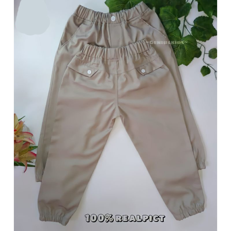 Celana Jogger Dino Chino Celana Bayi Anak / Celana Anak Chino Panjang Pendek