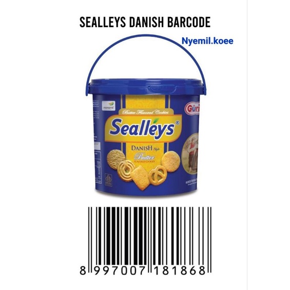 

Sealleys Butter Cookies 300 gr ( Harga per Pcs )