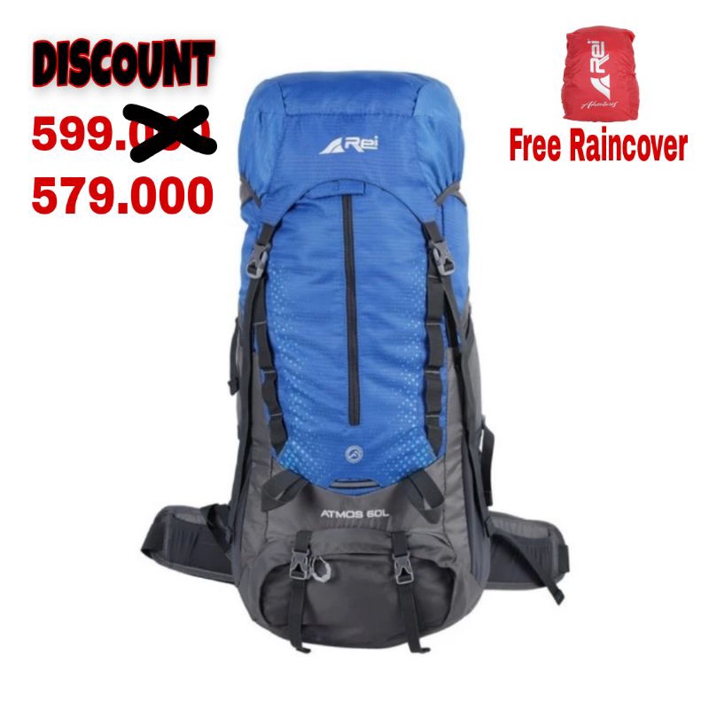Carrier Cariel Ceril Keril Rei Arei Atmos 60L 60 Liter