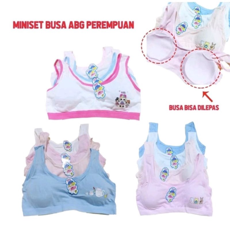 Miniset Busa Anak SD / SMP / SMA ABG Remaja Busa Copot