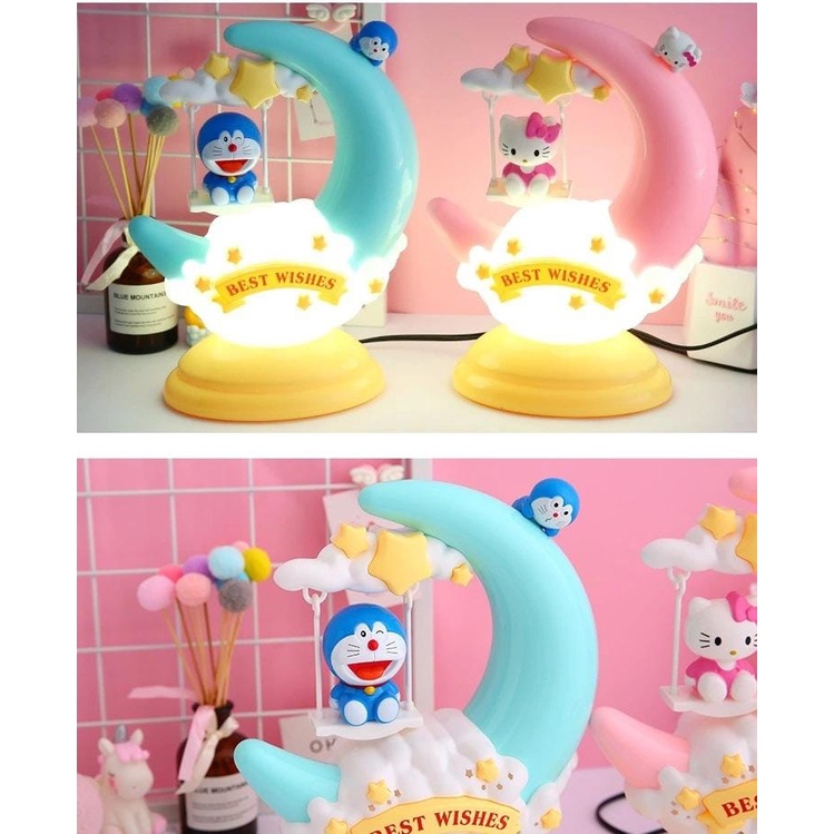 LAMPU TIDUR KARAKTER UNIK LUCU LAMPU TIDUR UNIK LAMPU DORAEMON LAMPU HELLO KITTY KADO UNIK LAMPU TIDUR LAMPU @banyak