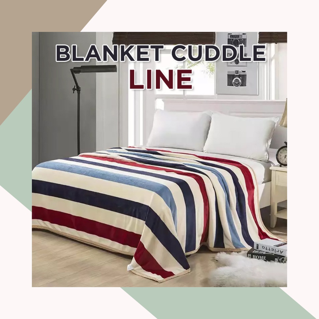 Goto Cuddle Blanket Selimut Dewasa Bulu Tebal Lembut Halus Karakter
