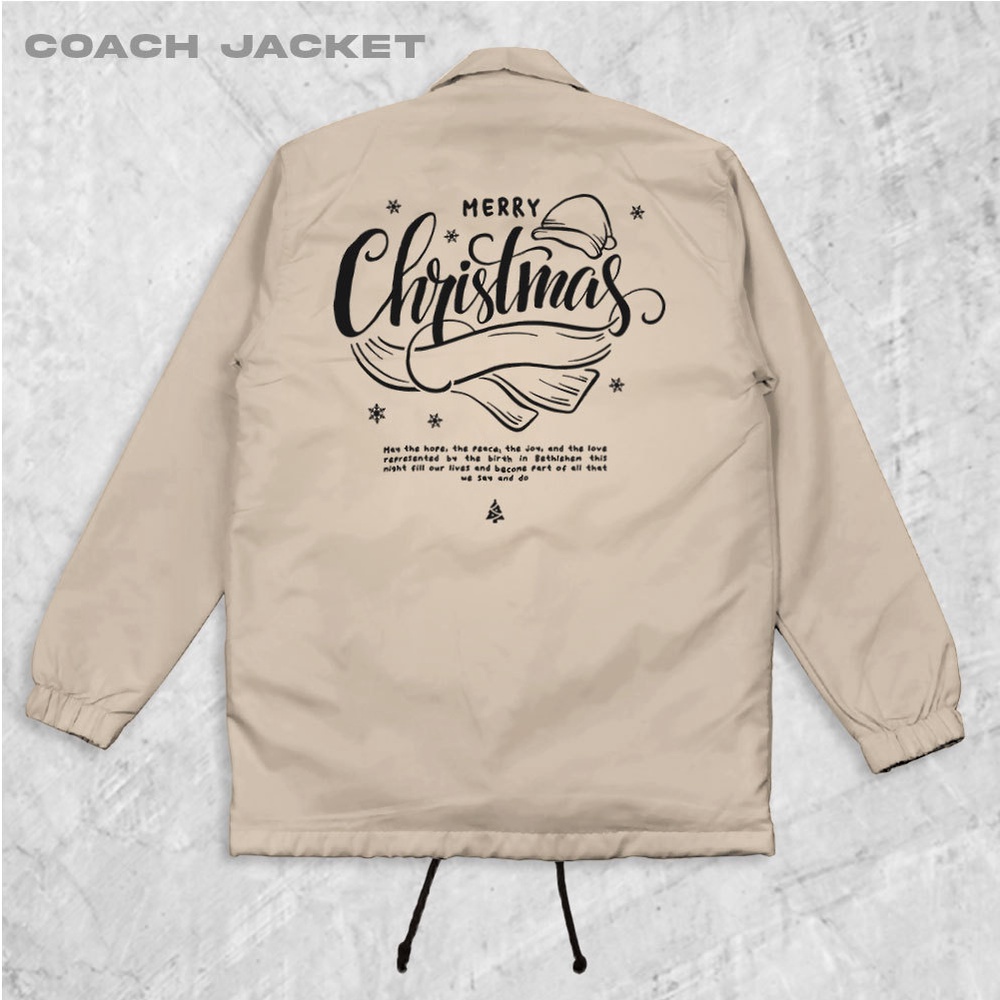HIPNOP Coach CTYPO Jaket Coach Pria Outwear Unisex Parasut