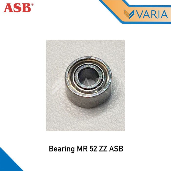 Bearing MR 52 ZZ ASB Laher Miniatur 2 x 5 x 2.5 mm