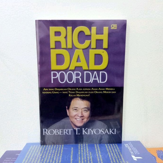 Jual Buku Rich Dad Poor Dad Robert T Kiyosaki Shopee Indonesia