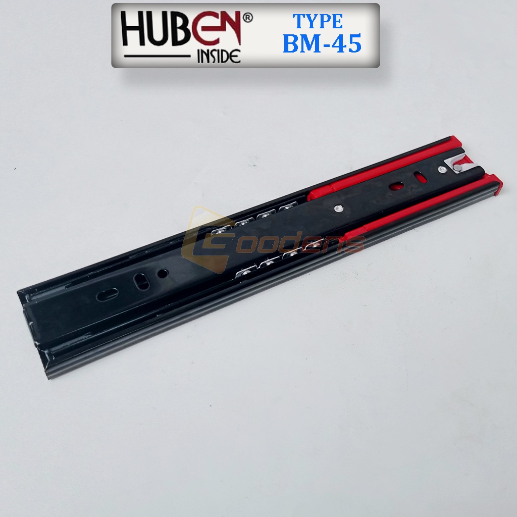 Huben BM-45 60cm Rel Laci Slow Motion Full Extension Double Track