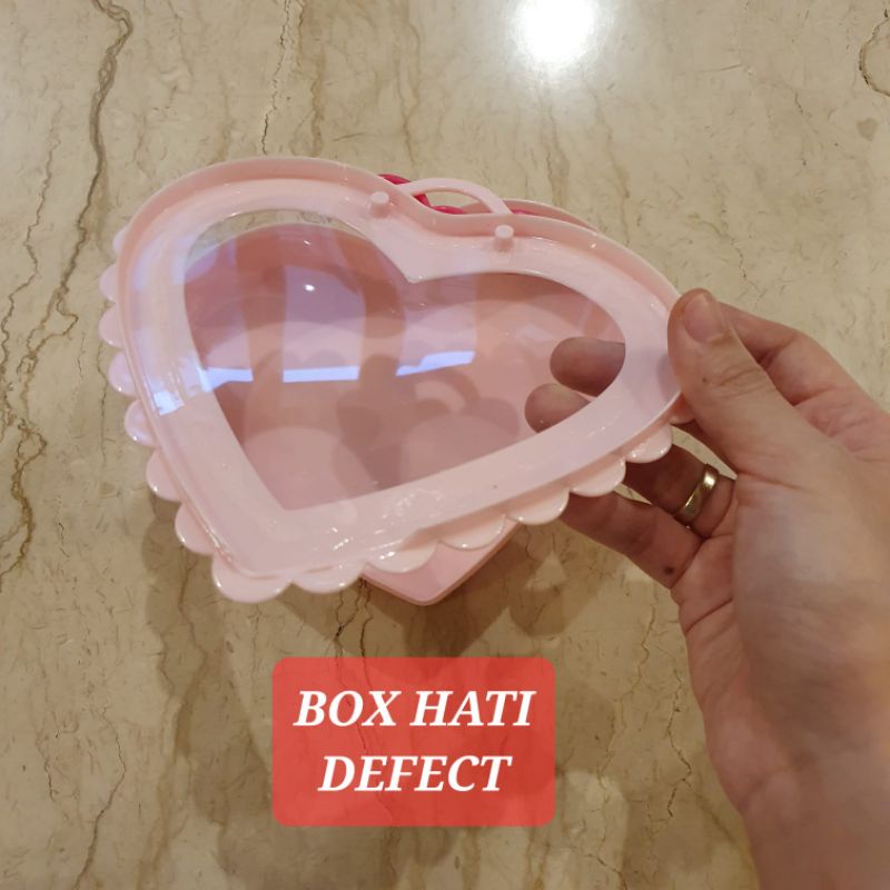 DEFECT BOX PERHIASAN CINCIN KOTAK TEMPAT JEWELLERY