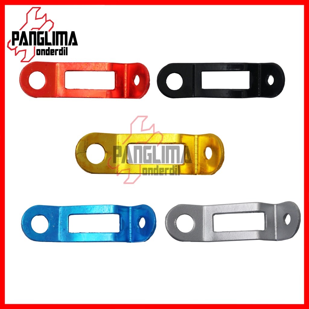 Bracket Tabung Minyak Master Rem Variasi Merah Biru Kuning Hitam Silver Dudukan Breket Braket Brecket