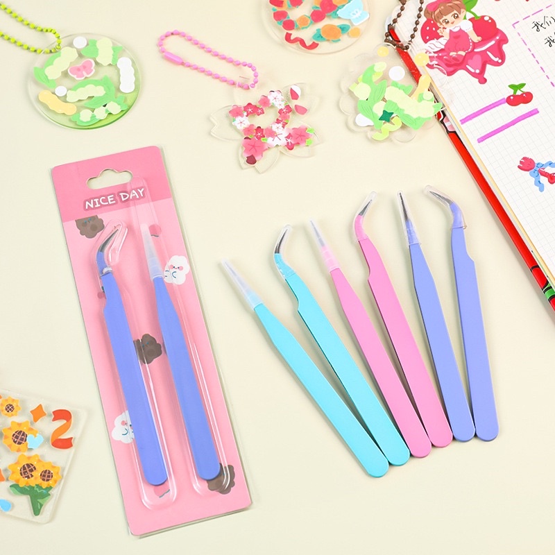AJS Tweezer sticker / pinset sticker / pinset bengkok/ pinset lurus / pinset lengkung gundam PL4