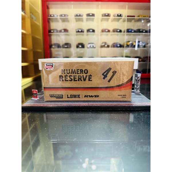 Tarmac Works RWB 993 LBWK w/ Truck Packaging Singapore Diecast Expo 2022