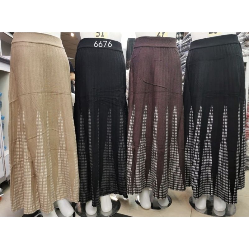 Rok Mayung Rajut premium import 6676