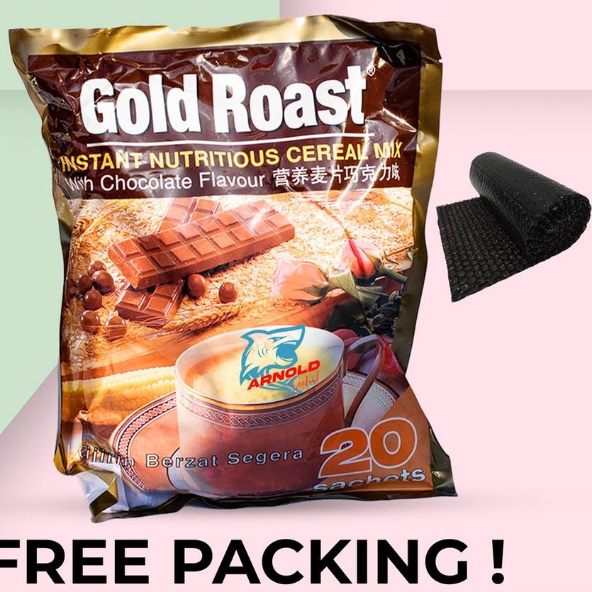 

Limited [TD4] Gold Roast Cereal Cokelat / Instant Sereal Rasa Coklat Chocolate - 20 sachet