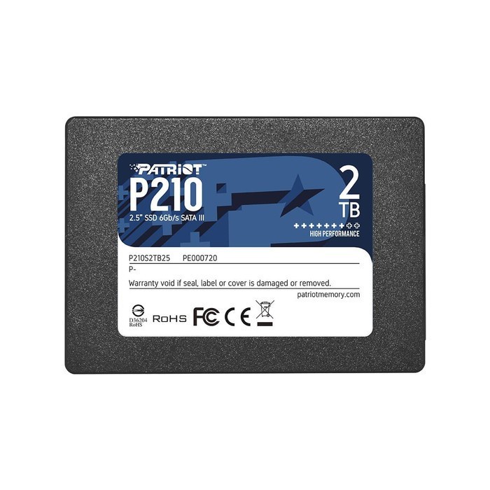 SSD PATRIOT P210 2TB - 2.5&quot; SATA3