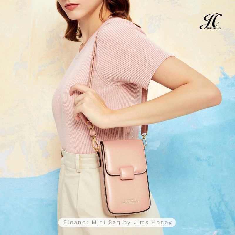 New Arrival Eleanor Mini Bag Jim's Honey || Tas Selempang HP Wanita Terbaru Trendy
