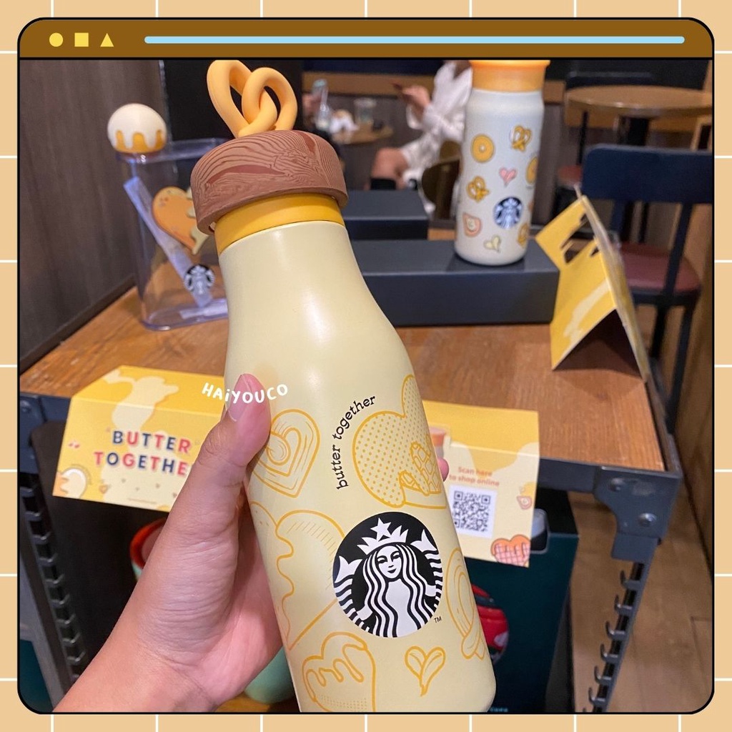 Tumbler Starbucks Valentine Butter Together Bottle Stainless Steel Grande
