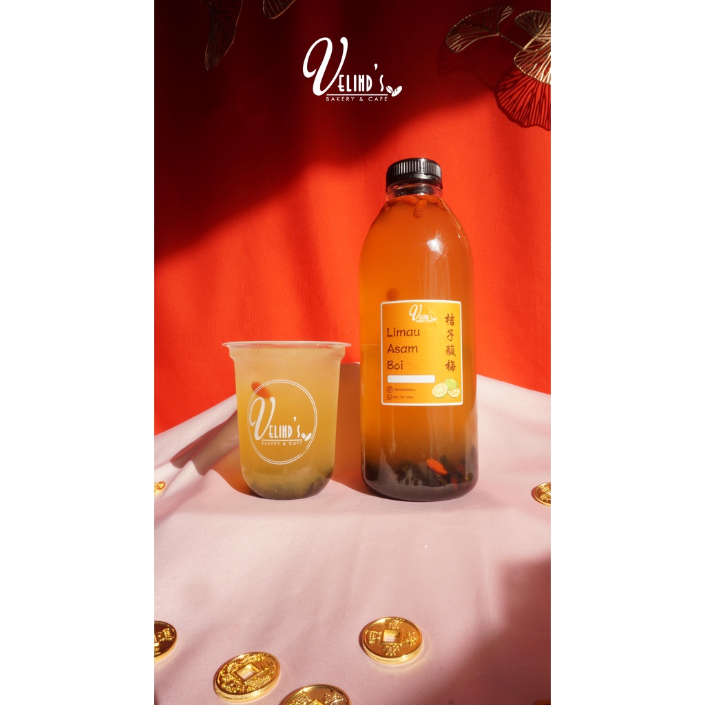 

Paket Minuman Imlek/Velind's Bakery/Es Jeruk Kiamboy/Red Velvet