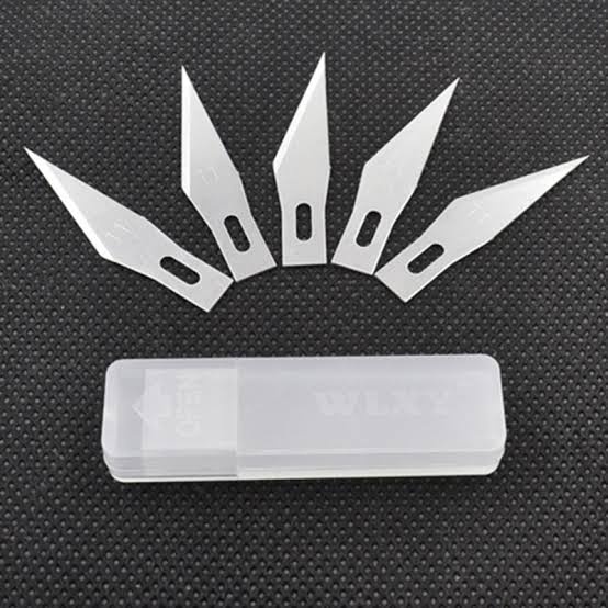 Refill Blade untuk Pen Cutter - Art Knife isi 10 Pcs