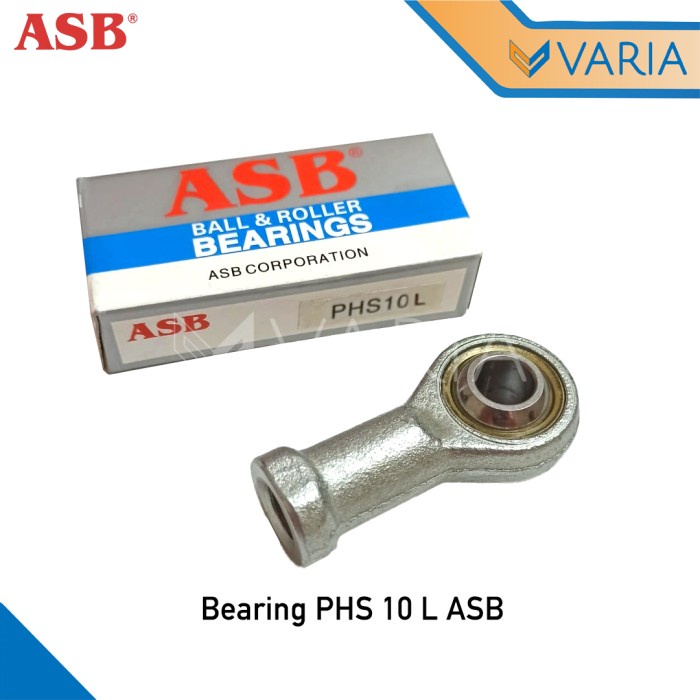 Bearing PHS 10 L ASB Diameter As 10 mm Laher Rod Ends Drat Kiri