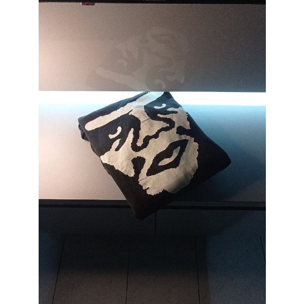 Hoodie zip OBEY big face logo