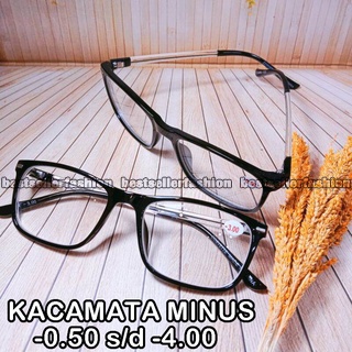 Kacamata Baca Minus (-) Pria Wanita Frame Kotak Uk -0.50 s/d -4.00 Kacamata Rabun Jauh Kacamata Komputer Kacamata Baca fashion Terbaru Reading Glasses Unisex