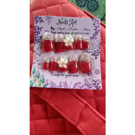 kuku palsu premium / kuku palsu simple / kuku palsu pengantin