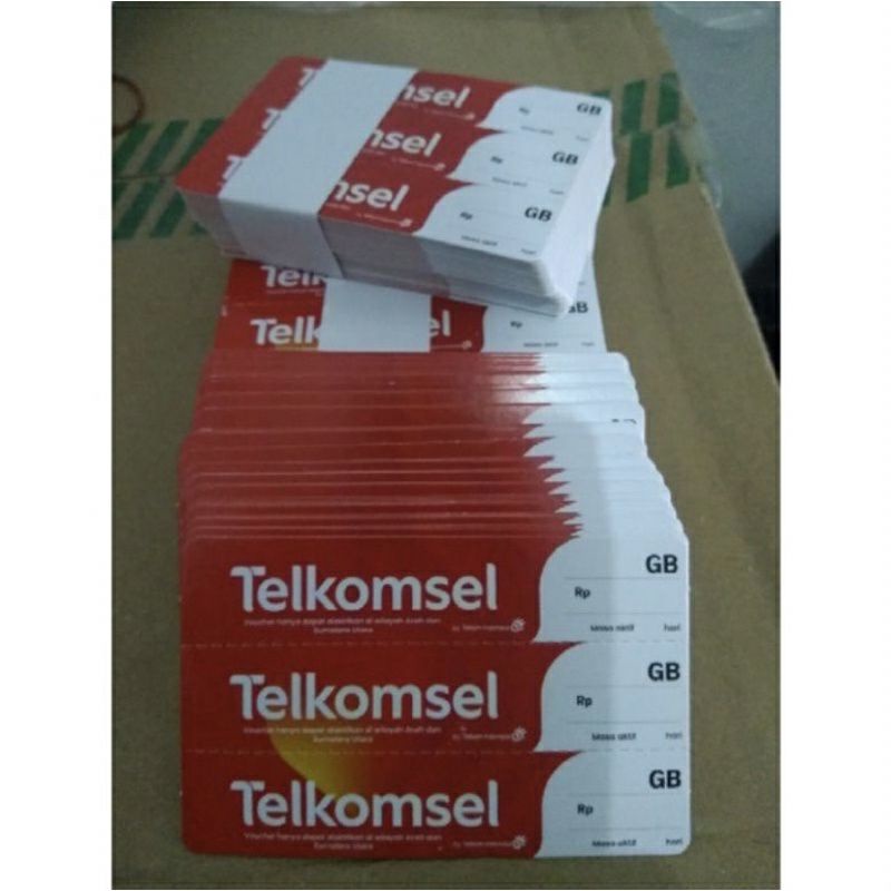 VOUCHER KOSONG TELKOMSEL AREA SUMBAGSEL