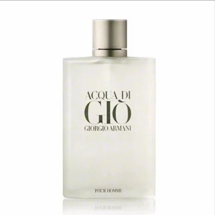 Parfum Original pria Acqua di gio Pour homme BIG SIZE original  200ML (No Box)