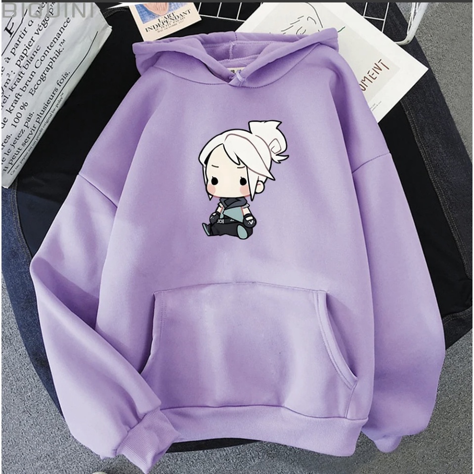 jett cuteSMILE ART Sweater Hoodie II jett cuteSMIL anime Jumper Hoodie II Sweter Oblong Topi Sz M - XL ( Pria &amp; Wanita / Anak &amp; Dewasa )