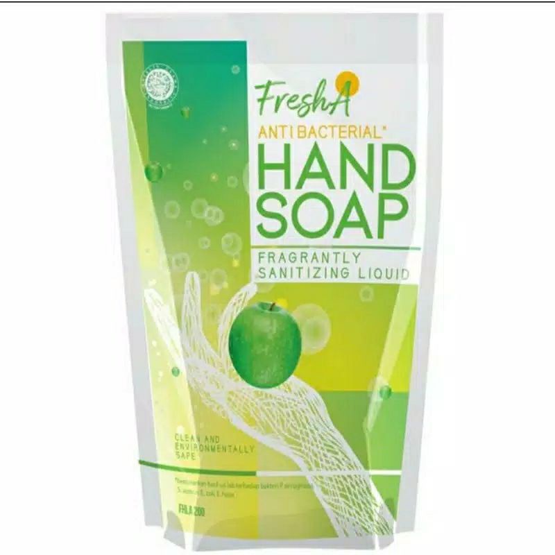 SABUN CUCI TANGAN REFILL ANTI BACTERIAL FRESH A ISI ULANG ANTI BAKTERI 250ml 250 ml HAND SOAP POMPA 