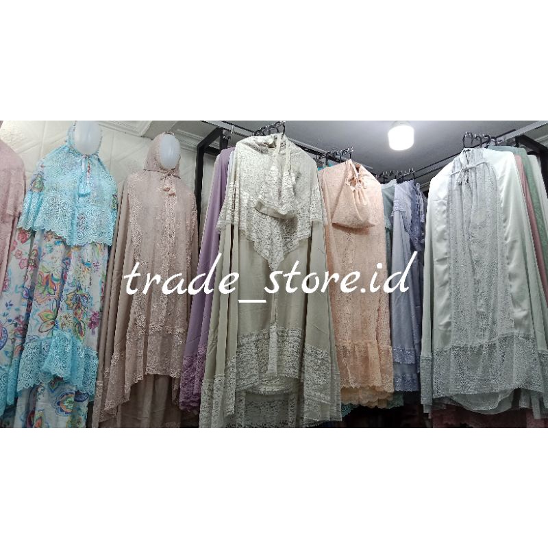 MUKENA ZARA ARMANI SILK ORI/MUKENA JUMBO UK MALAYSIA
