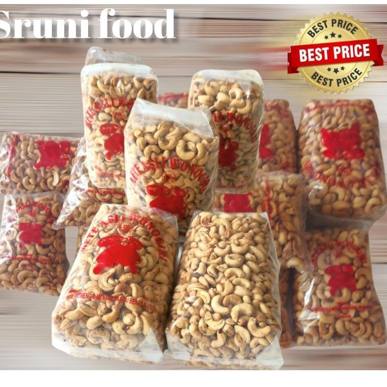 

Best produk Sruni Kacang Mete Mente Mede Utuh Super Matang Berat 500 Gram sd 1 Kg Asli Wonogiri 60