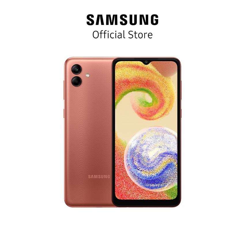 Handphone SAMSUNG GALAXY A04 4G 4/64GB - A04 4GB 64GB Garansi Resmi