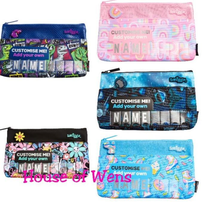 

SMIGGLE BRIGHT ALL ROUNDER ID PENCIL CASE ORIGINAL - TEMPAT PENSIL UH654OIK