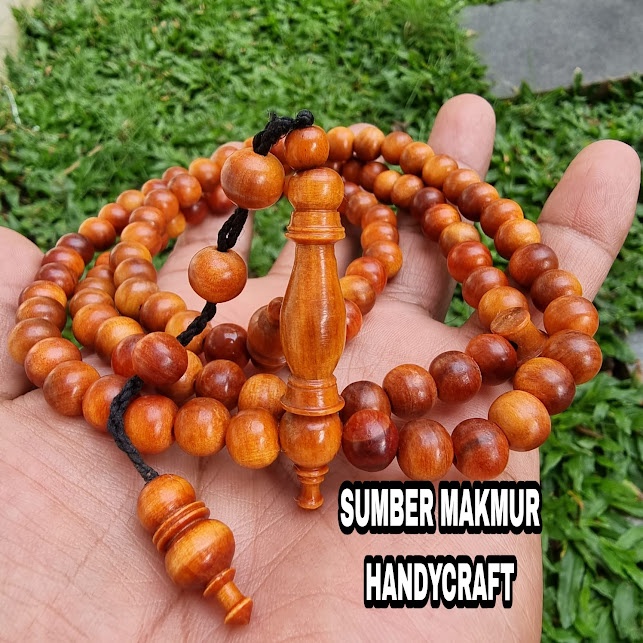 Tasbih gaharu agatis kayu raja 8 mm