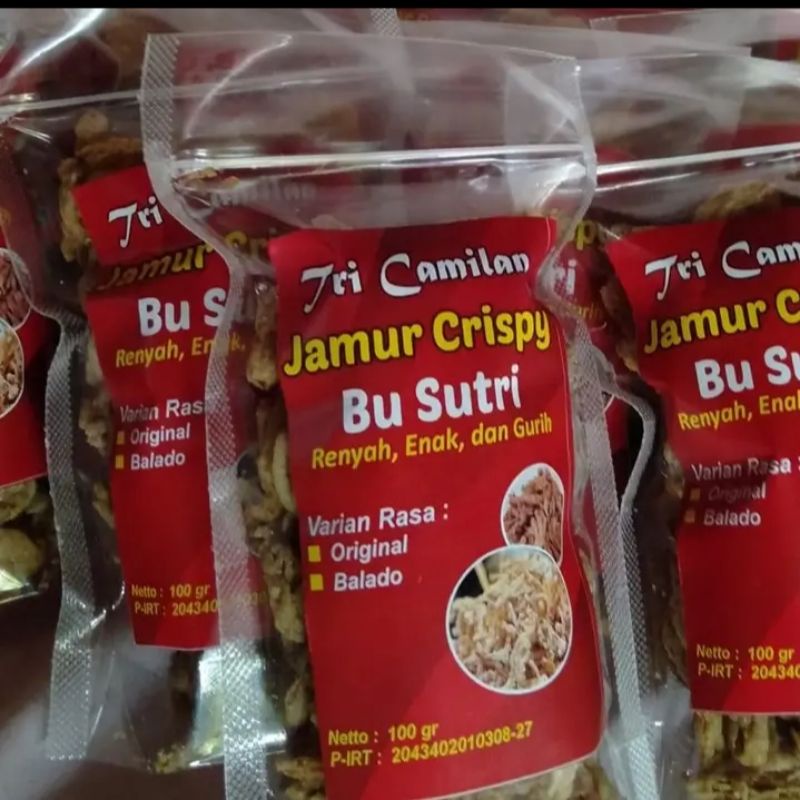 

Jamur Tiram Crispy 100 gr