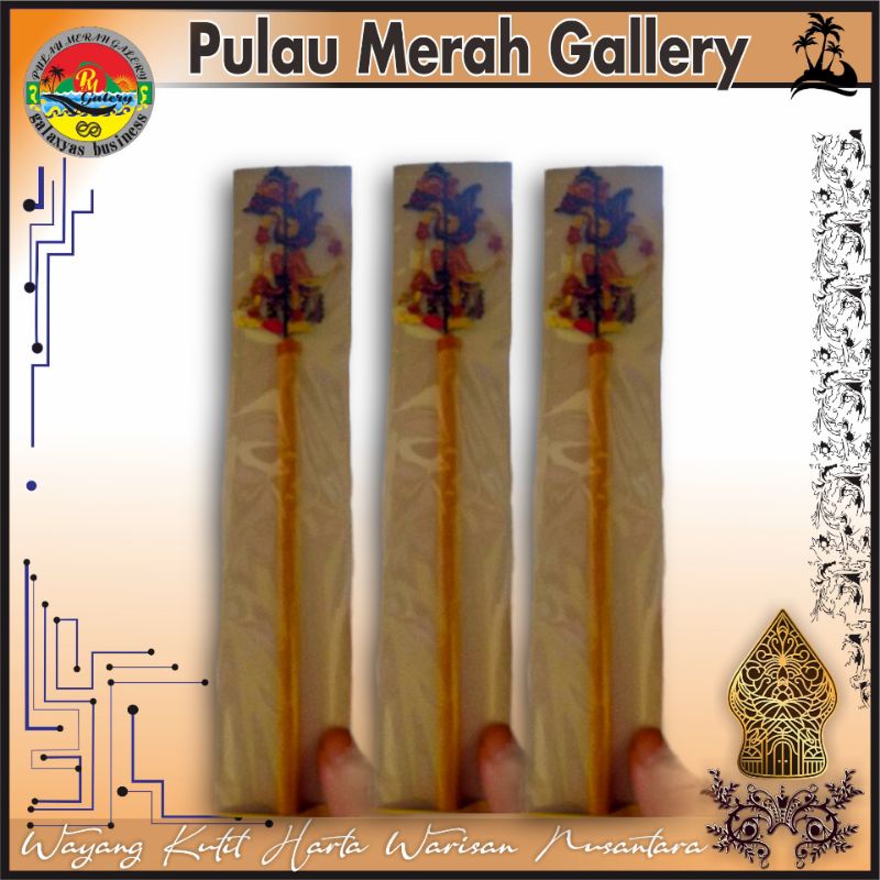 Souvenir Pensil Wayang Kulit Asli Khas Yogyakarta Kerajinan Jogja