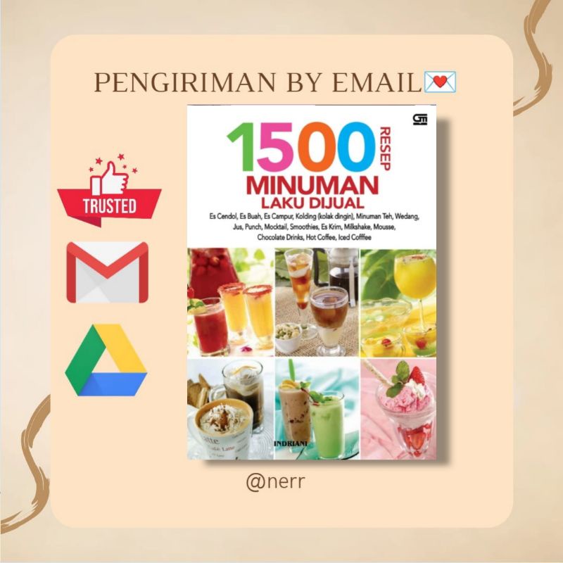 

[] 1500 Resep Minuman Laku Dijual