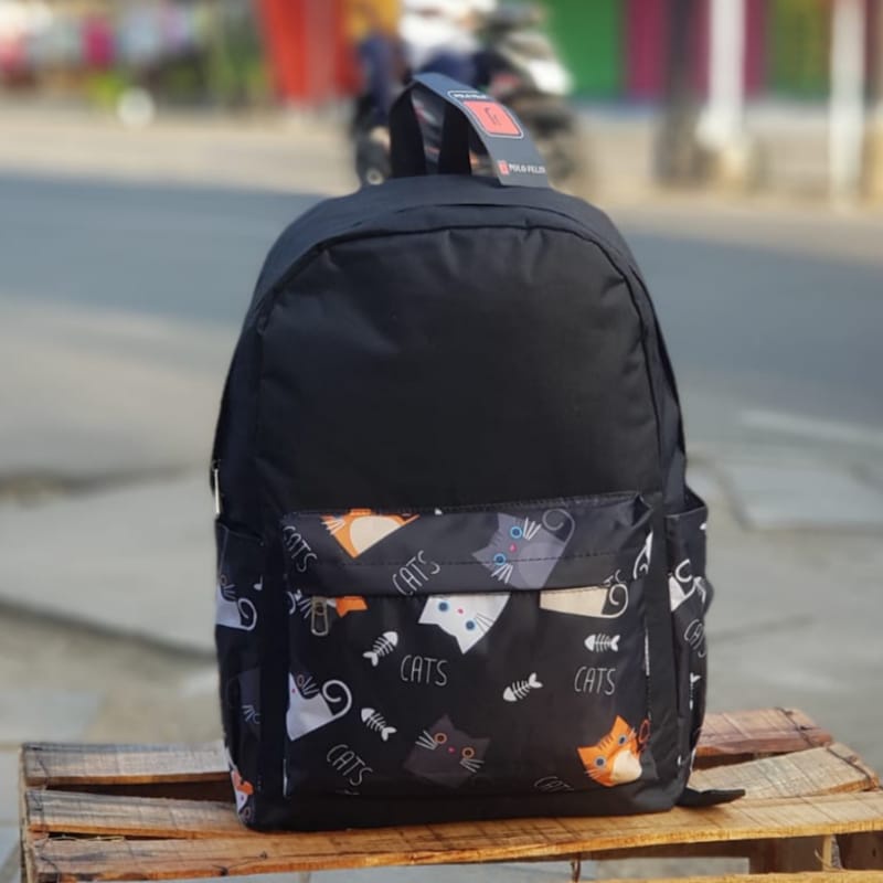 Durablebags Tas Wanita Backpack Sekolah Tas Ransel Muat Banyak Beli Tas Ransel Ransel Hitam Kanvas Pria Wanita Tas Punggung Sekolah Pelajar Perguruan Tinggi untuk Remaja Ransel Kasual Mochila Ransel Harian Travel