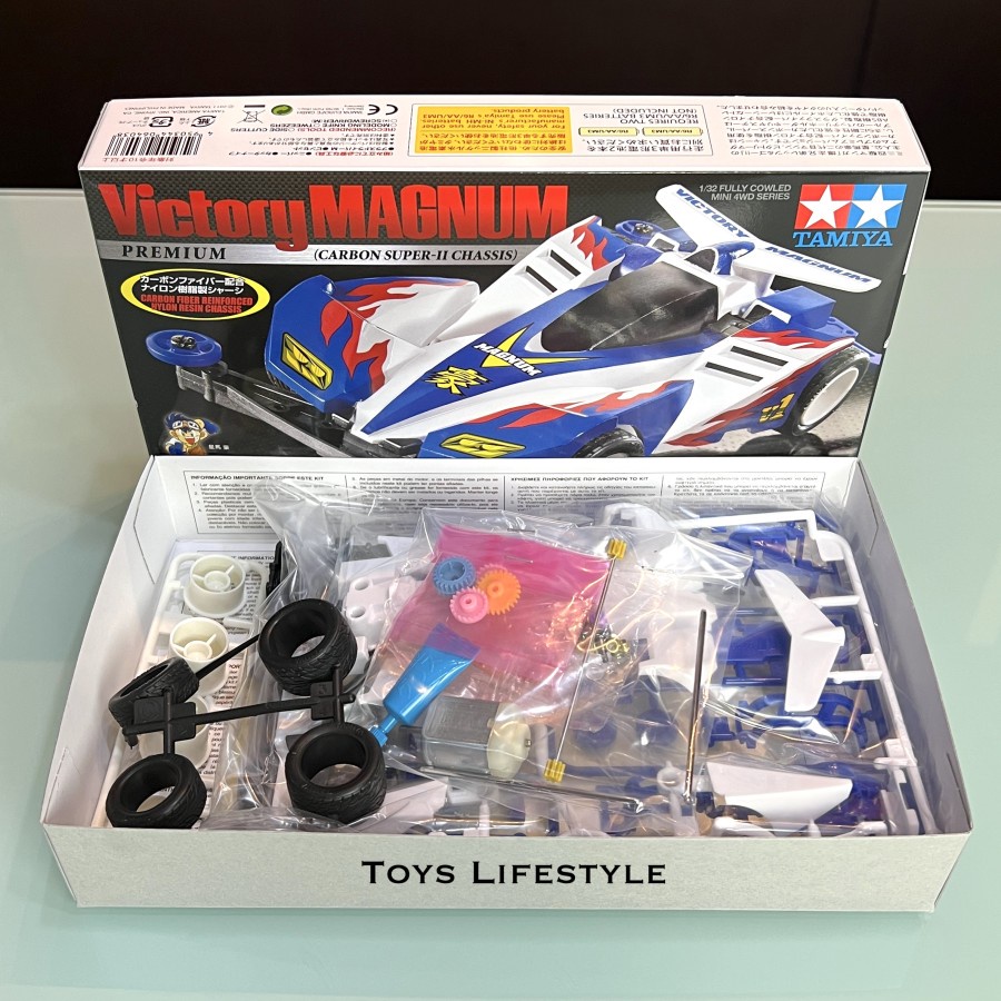 Mainan Rakit Mobil Tamiya Mini 4WD - Victory Magnum (ORIGINAL)