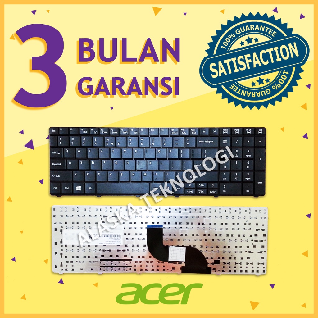 Keyboard Laptop Acer Aspire E1-521 E1-531 E1-531-2644 E1-531-2697 E1-531-4444 E1-531-4624 E1-531-465