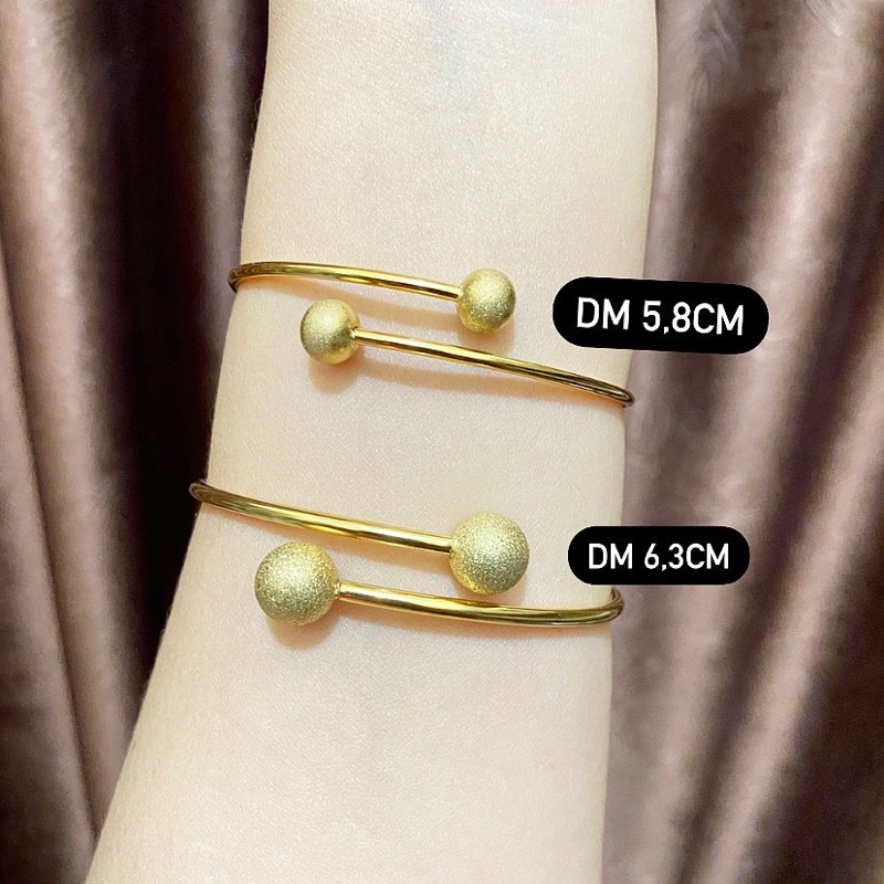 Bangle Titanium / Bangle Titanium Boba / Gelang Titanium Anti Karat / Bangle Titanium Anti karat