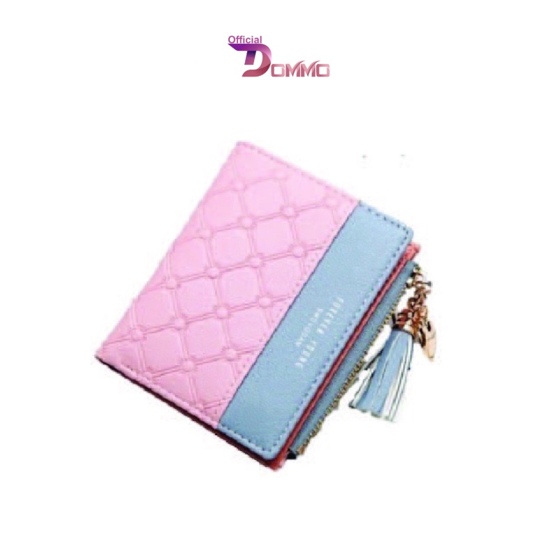 [LOKAL] DOMMO - D1133 DOMPET OLIVIA DARI JAKARTA Dompet Lipat Wanita Fashion Korea Morymony