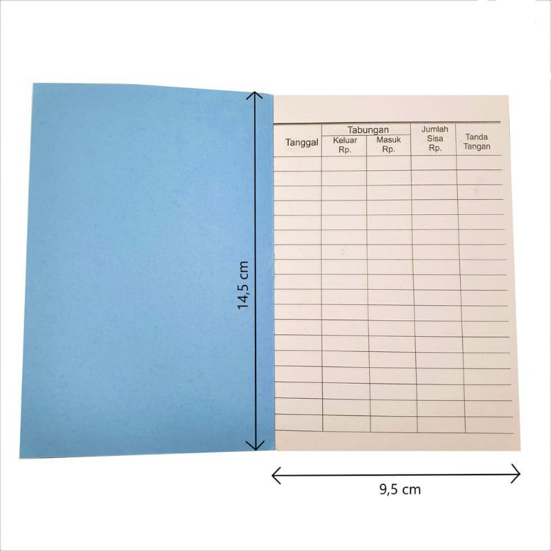 

RB Buku Tabungan Sekolah ( 1pak/50buku )