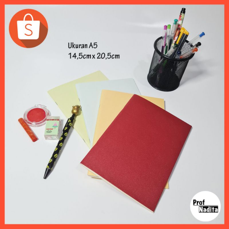 

PROMO! Notebook Polos A5 / Buku Catatan Jasmine A5