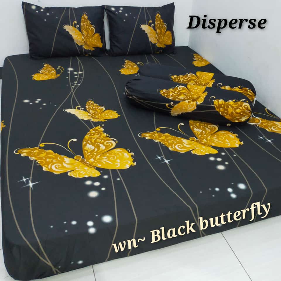 motif KUPU Produksi Sendiri Promo Sprei Homemade Murah