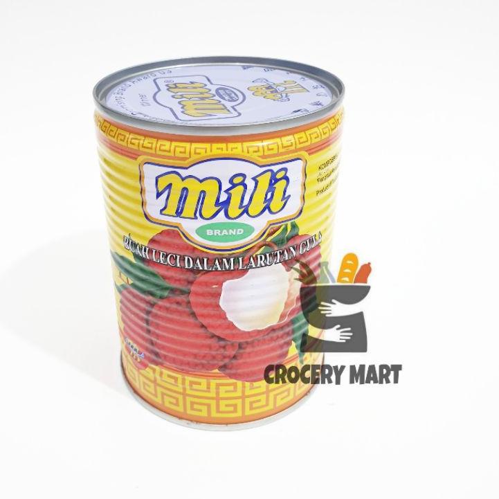

Discount | HJ6 | Mili Lychee On Syrup 565 gr / Leci Kaleng Lychees Canned